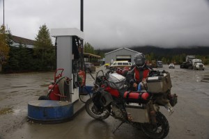 Das schönste an Coldfoot. Die Tankstelle !!!!