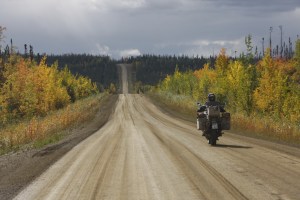 Herbstfarben, südlich des Polarkreises