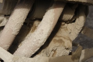 Die Drecknasen hängen schon vom Auspuff runter