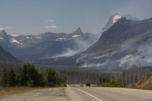 Da wo die Feuer sind, geht die Strasse lang...