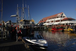 Abendessen im Fischerort Steveston
