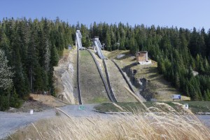 olympische Skisprungschanzen von 2010