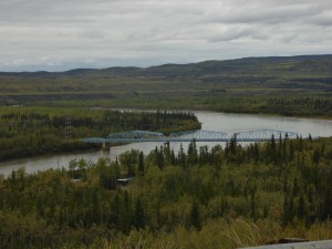 Brücke über den Pelly-River