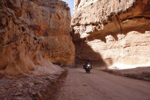 Schmaler Canyon im Capitol Reef N.P.