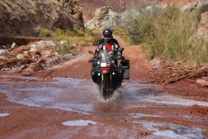 Eine der 35 Bachdurchfahrten