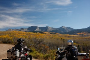 Auf dem Weg zum Kebler Pass