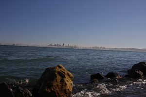 San Francis von Sausalito aus gesehen