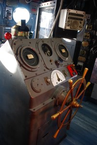 Auf der Kommandobrücke sind Joysticks noch unbekannt.