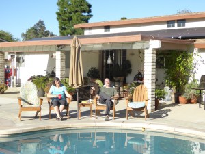 Unsere neue Sommerresidenz in LA - Chino Hills bei Dan und Susan.