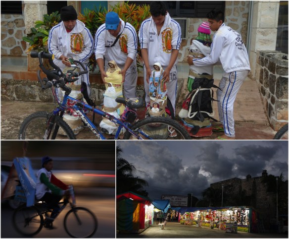 Wallfahrer in Pisté